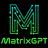 An image of the MatrixGPT (mai) crypto token logo