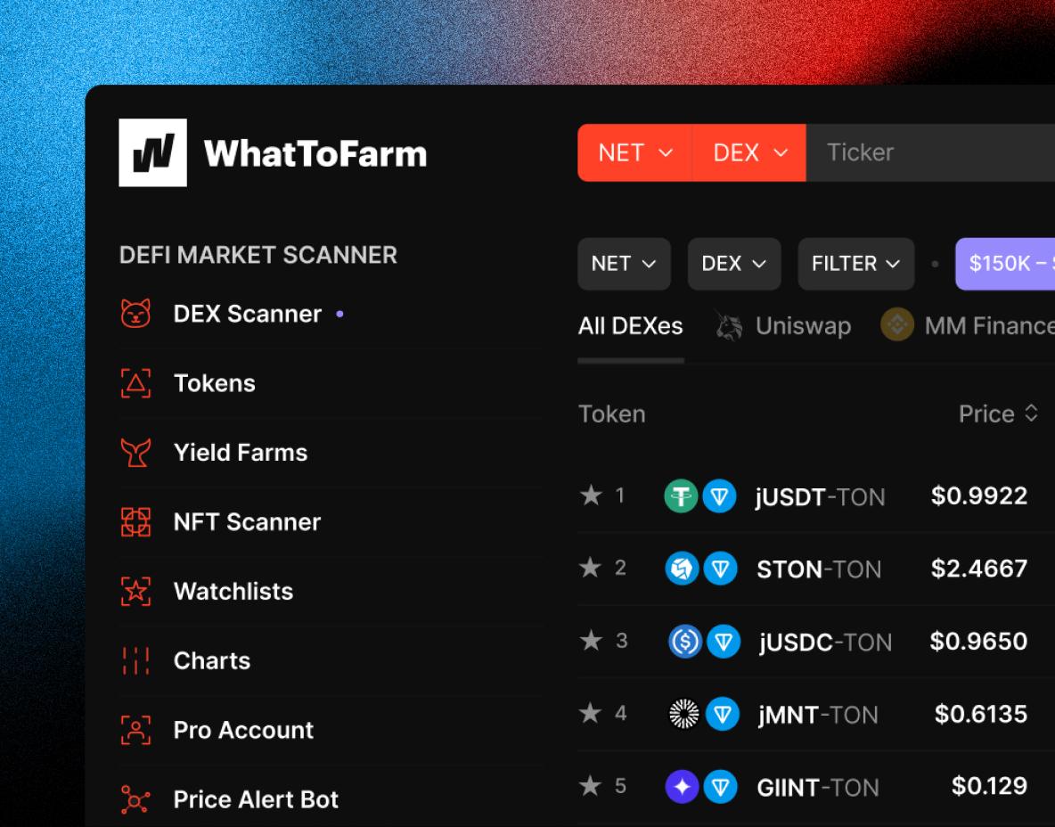 WhatToFarm app screenshot