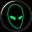 Imagem do logo da exchange descentralizada AlienFi