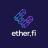 Gambar logo dari bursa terdesentralisasi Ether.fi