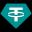 Imagen del logo del intercambio descentralizado Tether