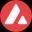 Gambar logo Blockchain Avalanche