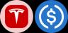 TSLAon-USDC trading pair