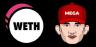 Par comercial WETH-MEGA