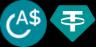 Par de negociação cAUD-USD₮