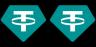 Par de negociação EURT-USDT