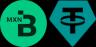 Par de negociação MXNB-USDT