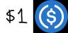 $1-USDC handelspar