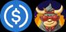 Par de negociação USDC-FOMO