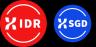 XIDR-XSGD トレーディングペア