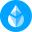 An image of the Aave v3 wstETH (awsteth) crypto token logo
