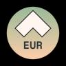 Uma imagem do logotipo do token cripto agEUR (ageur)