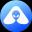 An image of the AlienBase (alb) crypto token logo