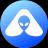 An image of the AlienBase (alb) crypto token logo