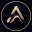 An image of the AlphaNova (anva) crypto token logo