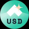An image of the Angle Staked USDA (stusd) crypto token logo