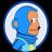 An image of the Awkward Monkey (awk) crypto token logo