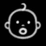 baby grok (baby grok) 加密代幣標誌的圖像