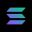 Base Bridged SOL (Base) (sol) крипто токен логосунун сүрөтү