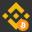 O imagine a logo-ului tokenului cripto Binance Bitcoin (btcb)