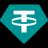 O imagine a logo-ului tokenului cripto Binance Bridged USDT (BNB Smart Chain) (bsc-usd)