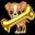 Una imagen del logo del token cripto Bone (bone)