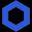 An image of the Chainlink (link) crypto token logo
