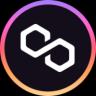 O imagine a logo-ului tokenului cripto ClayStack Staked MATIC (csmatic)