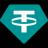 Una imagen del logo del token cripto Cronos Bridged USDT (Cronos) (usdt)