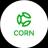 Uma imagem do logotipo do token cripto Cropto Corn Token (croc)