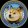 Изображение логотипа крипто-токена Department of Gov Efficiency (doge)