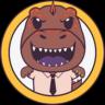 DINOSHI (dinoshi) крипто токен логосунун сүрөтү