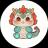 Uma imagem do logotipo do token cripto Dragon Coin BSC (dragon)