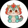 Uma imagem do logotipo do token cripto Dragon Coin BSC (dragon)