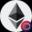 Una imagen del logo del token cripto Ethereum (Wormhole) (eth)