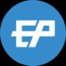 Uma imagem do logotipo do token cripto Etherparty (fuel)