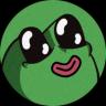 Une image du logo du token crypto Frodo the Virtual Samurai ($frog)