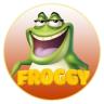 Una imagen del logo del token cripto Froggy (froggy)