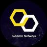 An image of the Genaro Network (gnx) crypto token logo