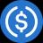 Een afbeelding van het Gnosis xDAI Bridged USDC (Gnosis) (usdc) cryptotoken-logo