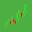 An image of the GREEN (green) crypto token logo