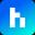 Uma imagem do logotipo do token cripto Highstreet (high)