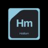 Een afbeelding van het Holdium (hm) cryptotoken-logo