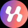 An image of the Hyperion (rion) crypto token logo