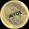 An image of the iRYDE (iryde) crypto token logo