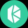 An image of the Kyber Network Crystal (knc) crypto token logo