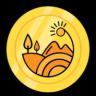 An image of the Landshare (land) crypto token logo