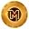 Una imagen del logo del token cripto MagnetGold (mtg)