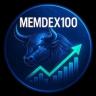 An image of the MEMDEX100 (memdex) crypto token logo