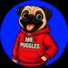 Een afbeelding van het Mr Puggles (puggles) cryptotoken-logo